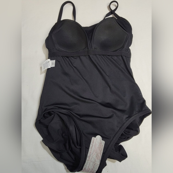 Women’s Chlorine Resistant Sweetheart Swim Dress One-piece Adjustable Straps - Picture 11 of 13